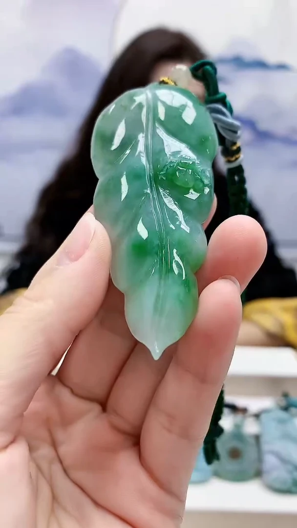 未镶嵌定制翡翠4829lr-毛货挂件13