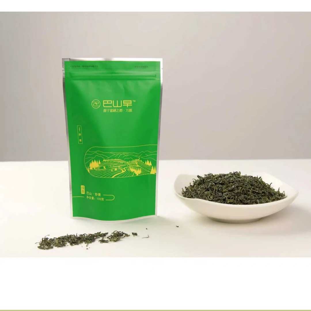 四川万源炒青100g大巴山春茶绿茶