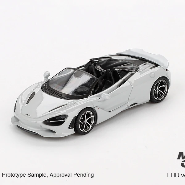 【现车】MINIGT 1:64#973 迈凯伦 McLaren 750S 白合金汽车模型