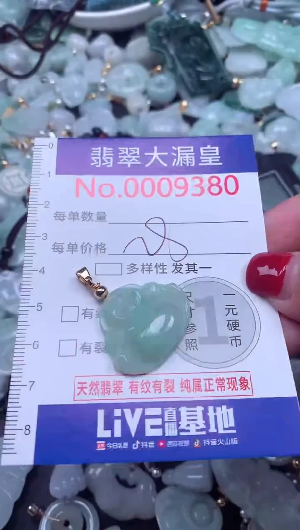 颈饰未镶嵌翡翠9380