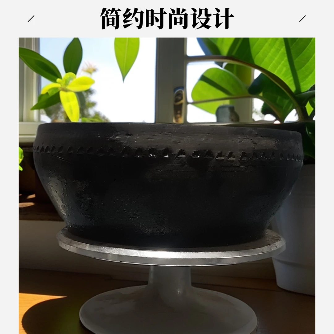 传统手工土陶盆景盆