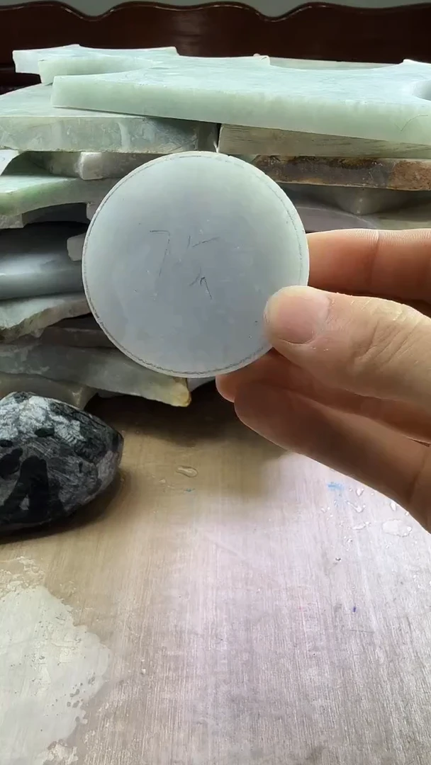 裸石翡翠天然翡翠A货花389