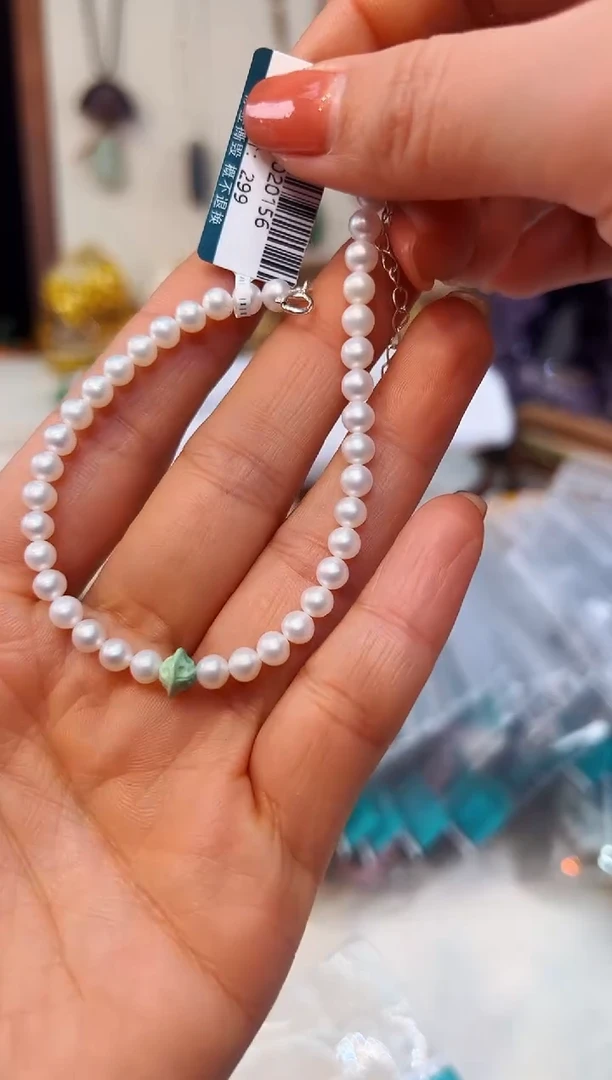 未镶嵌手绳淡水珍珠@@A921I020156