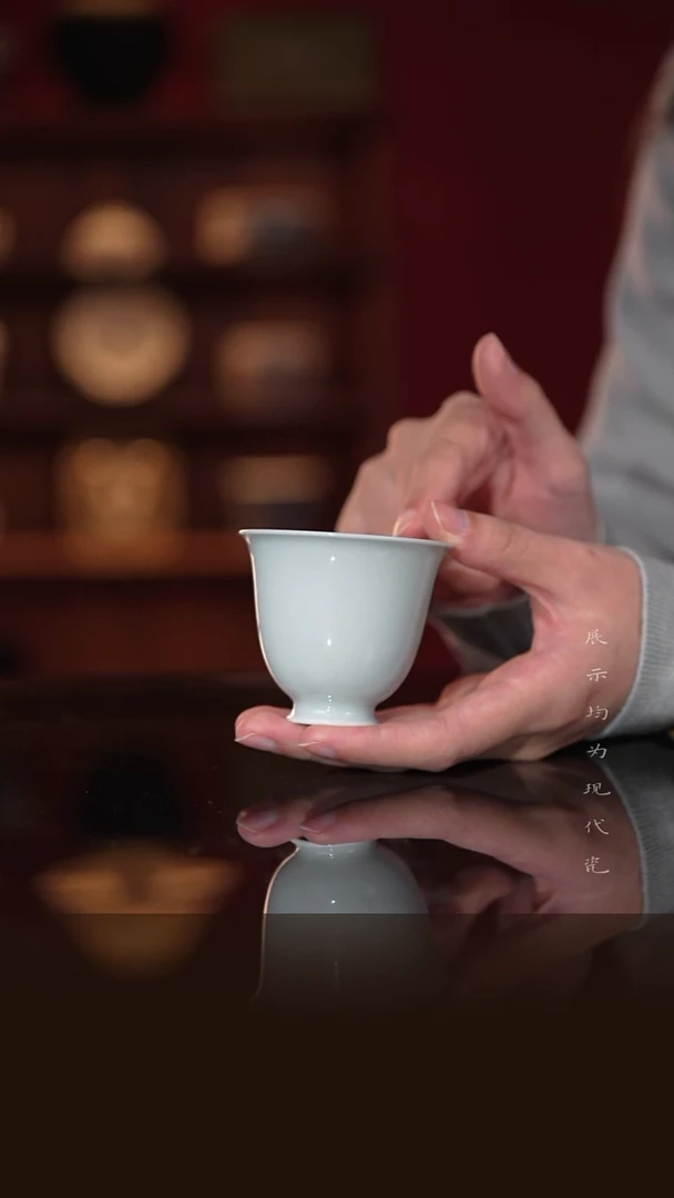 景德镇仿古泥仿古釉花神杯