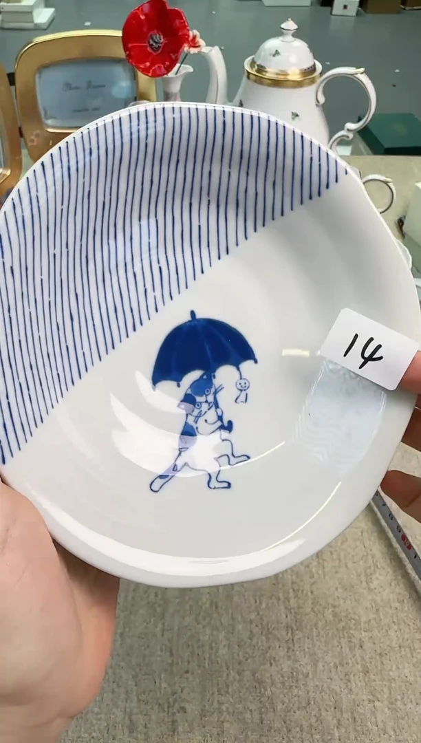 瓷片16.5泡泡家的瓷器真好看