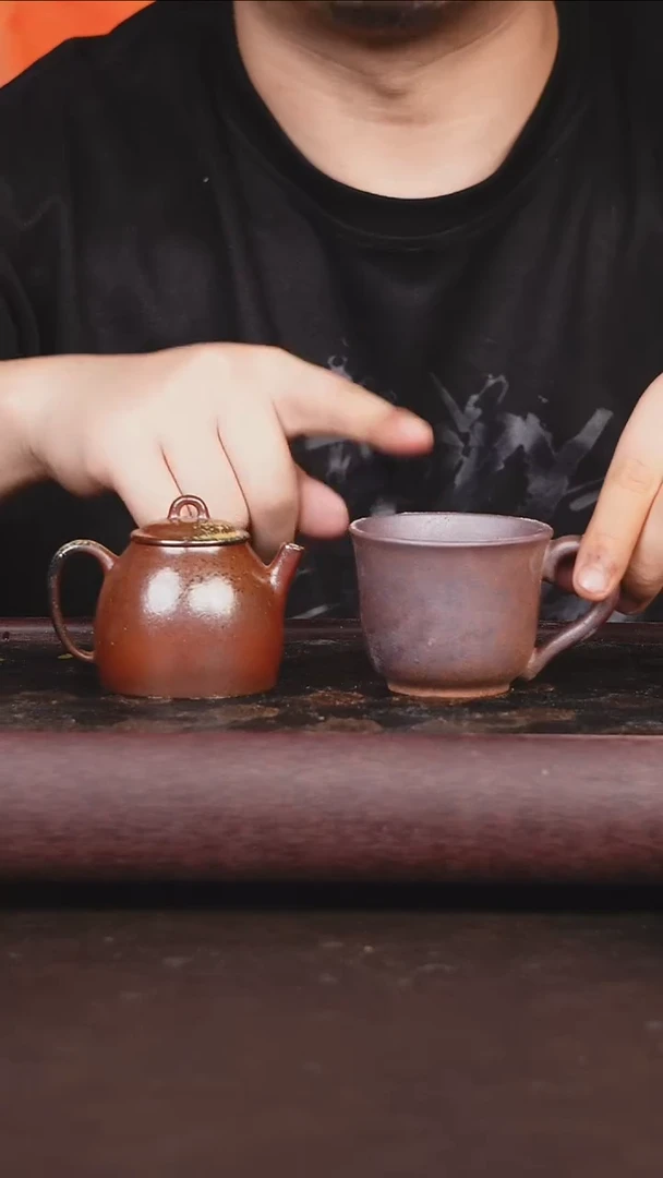 茶壶紫砂柴烧 秦权