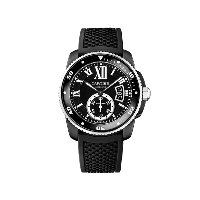 95新 Cartier/卡地亚 卡列博系列WSCA0006 机械男表 表径42mm