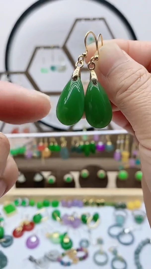 未镶嵌和田玉耳饰21