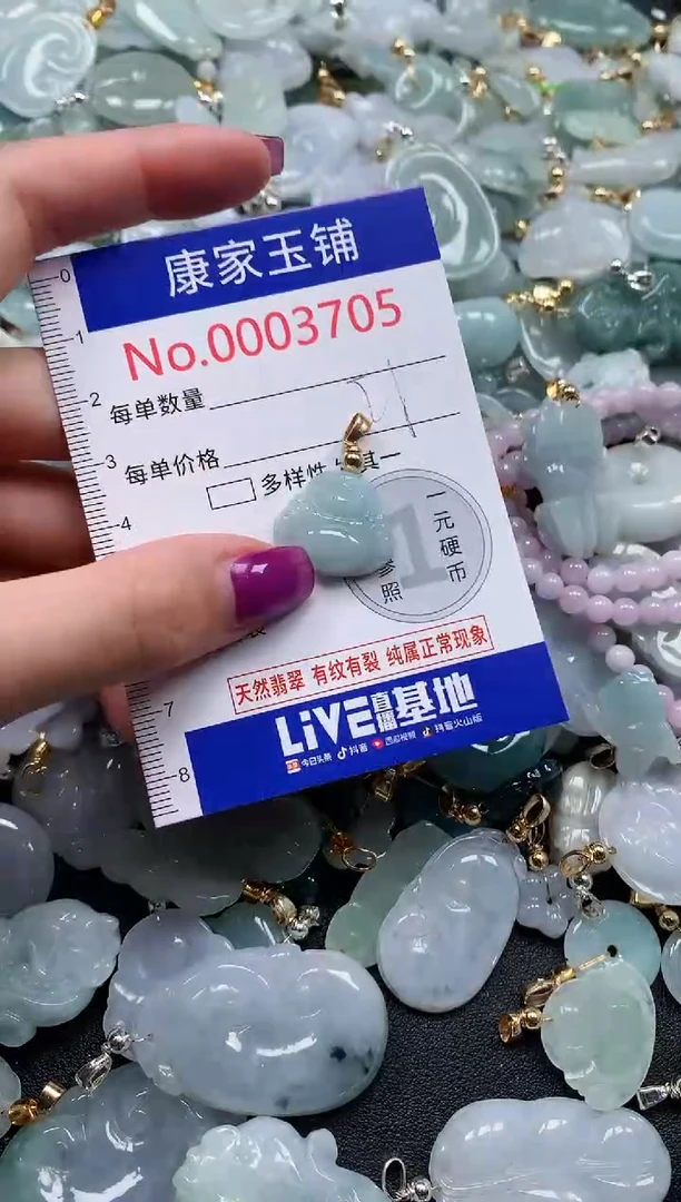 颈饰未镶嵌翡翠3705