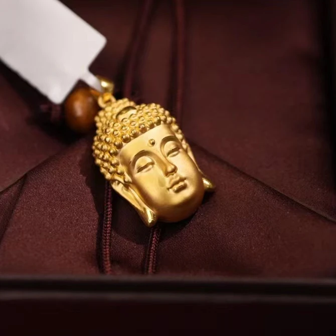 【巧玲专属】足金佛头吊坠（按实际克重多退少补）6.12