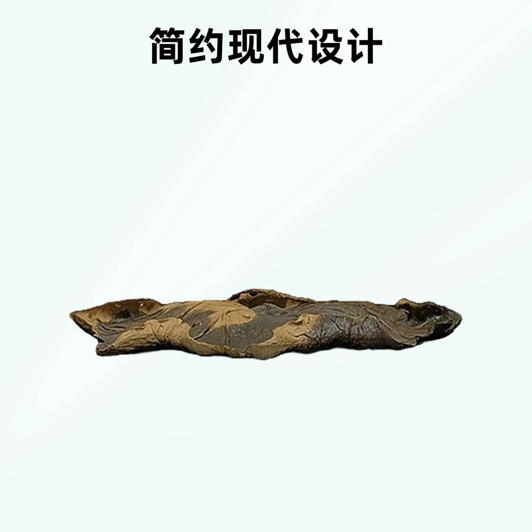 荷叶石头中式奇石底座摆件托架树脂摆放托盘通用工艺品艺术创意