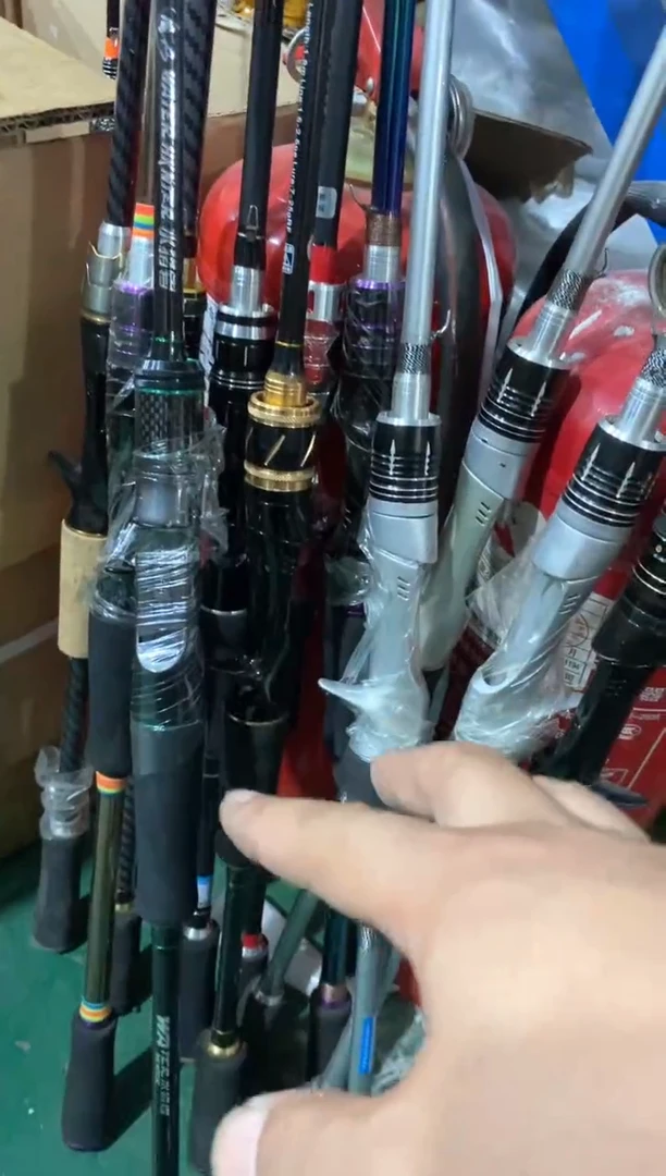 1.65枪柄路亚竿微瑕非原装竿稍颜色随机