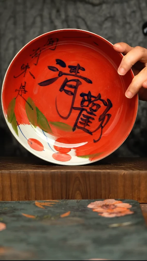 杯釉下彩手工手绘同款陶器