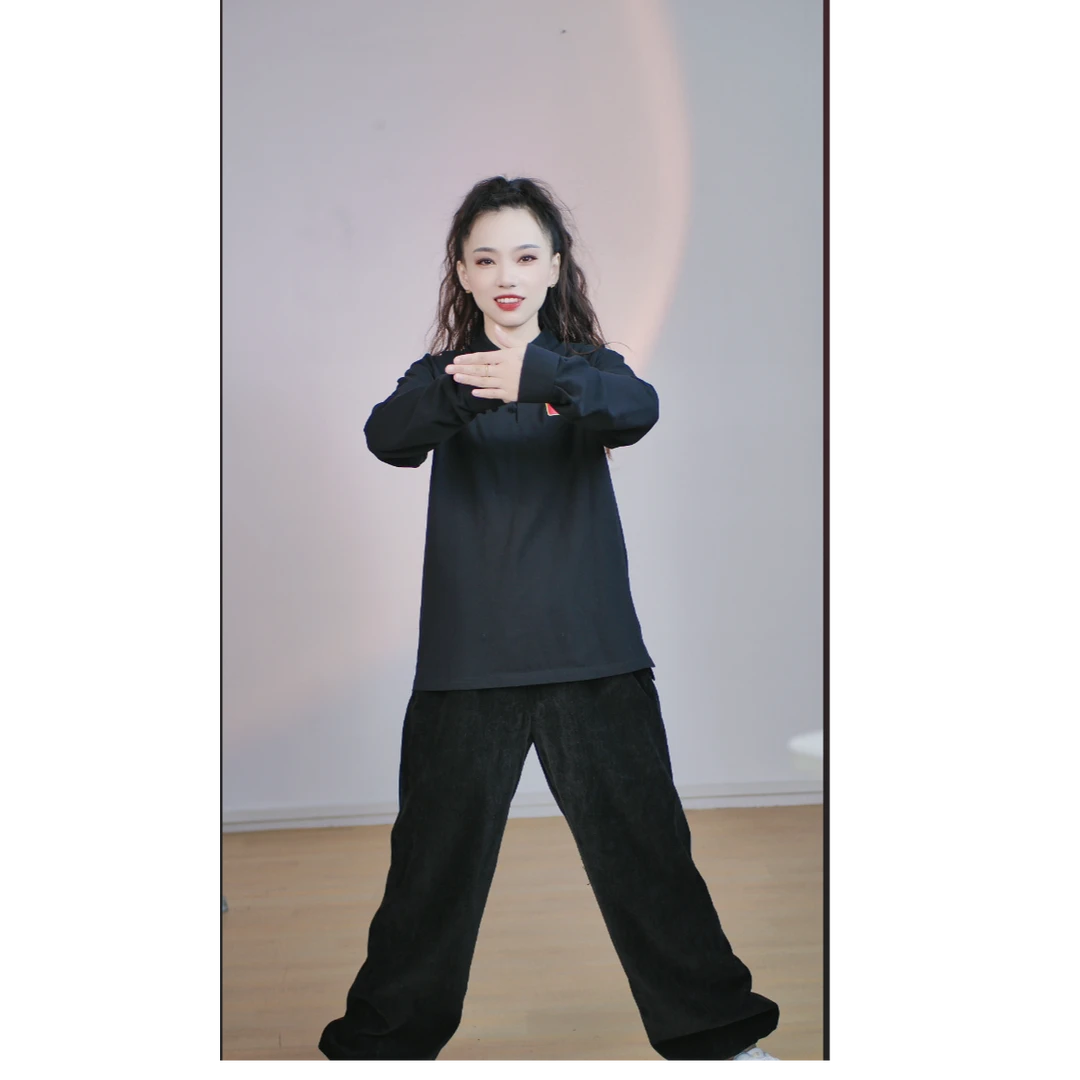 【檀雪裤子】春秋冬加厚双面绒太极服高端太极拳武术练