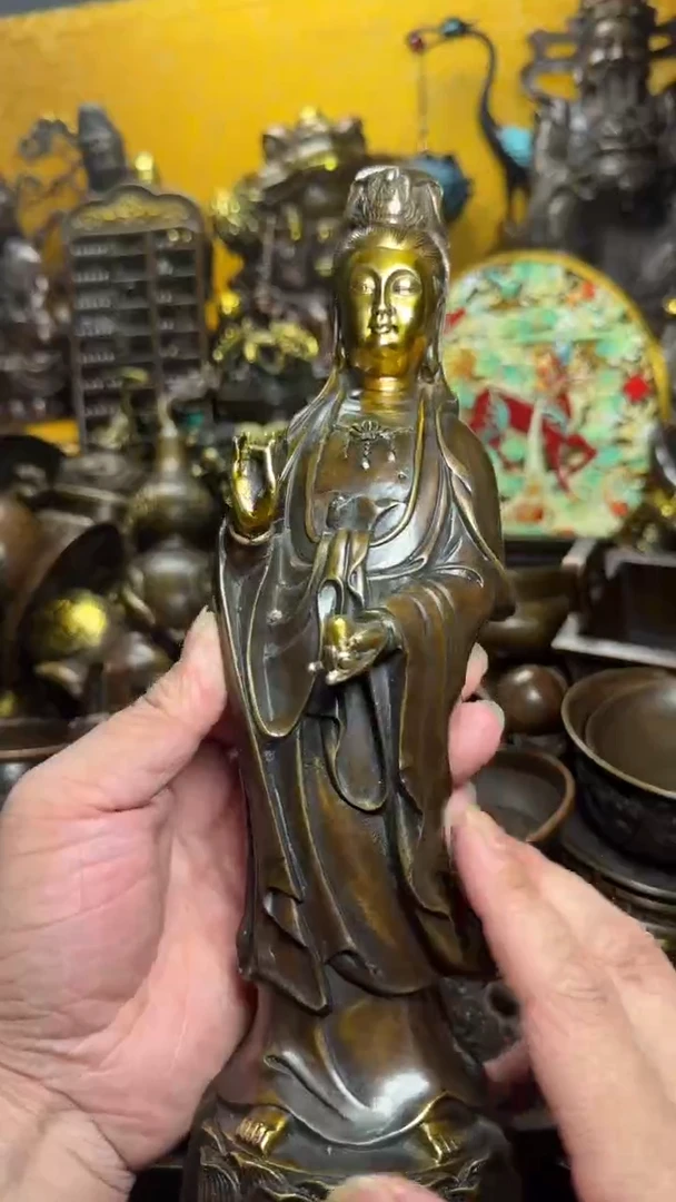 铜器摆件收收藏藏