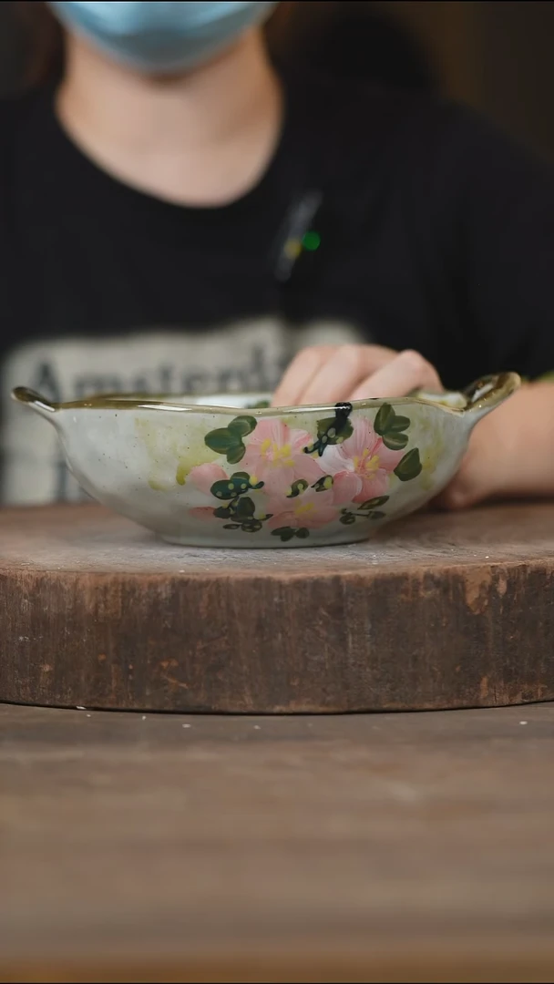 瓷片景德镇高温釉下彩（食品级）