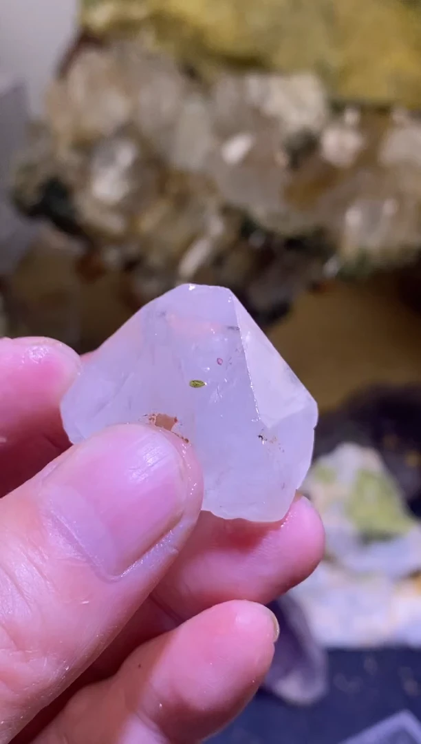 未镶嵌珠宝半成品水晶76号四川超七花园水晶原石