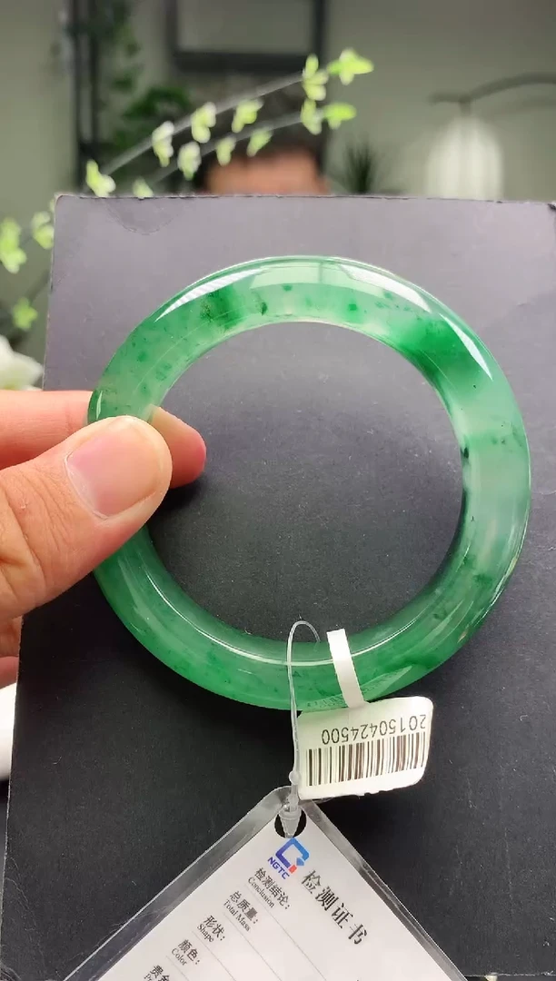 未镶嵌手镯石英质玉序号圈口56
