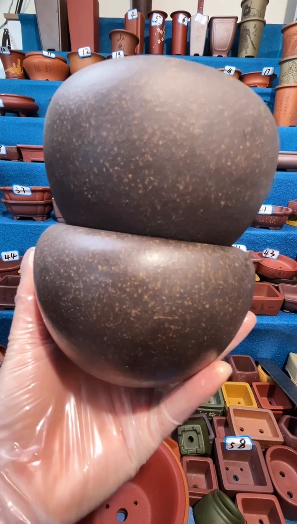 【闪购商品】紫砂紫砂花盆9*7