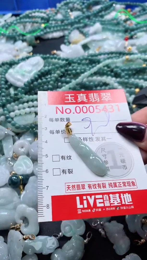 吊坠(不含链)未镶嵌翡翠5431