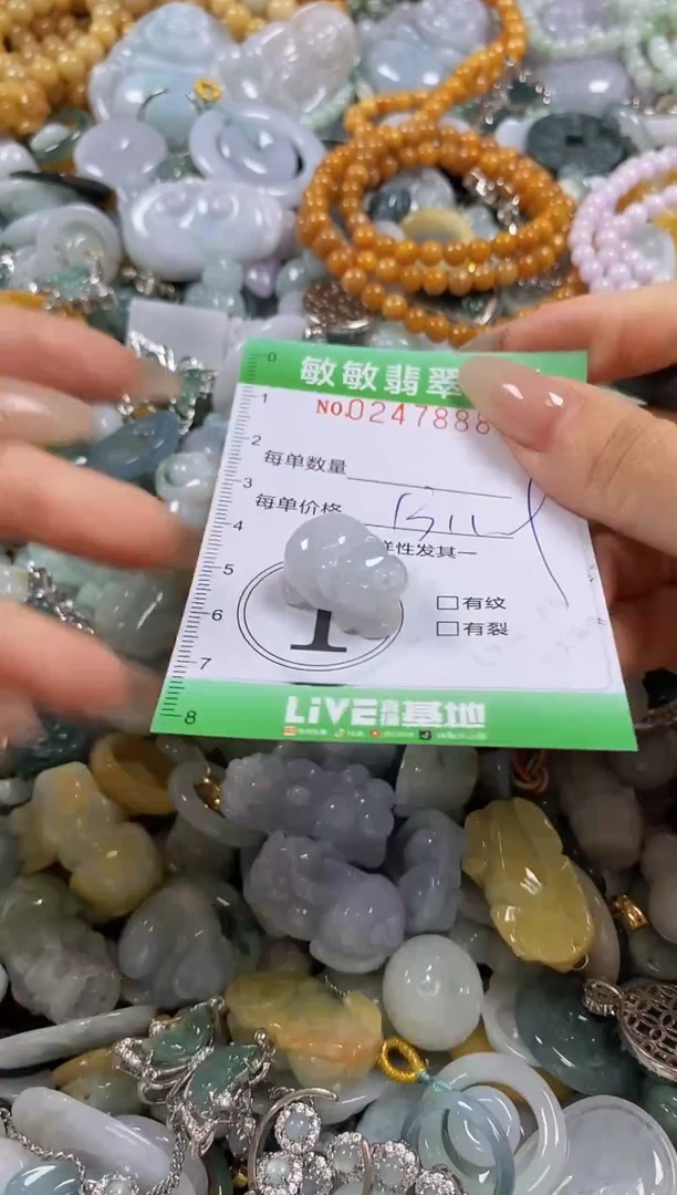 翡翠未镶嵌颈饰闪购0247888