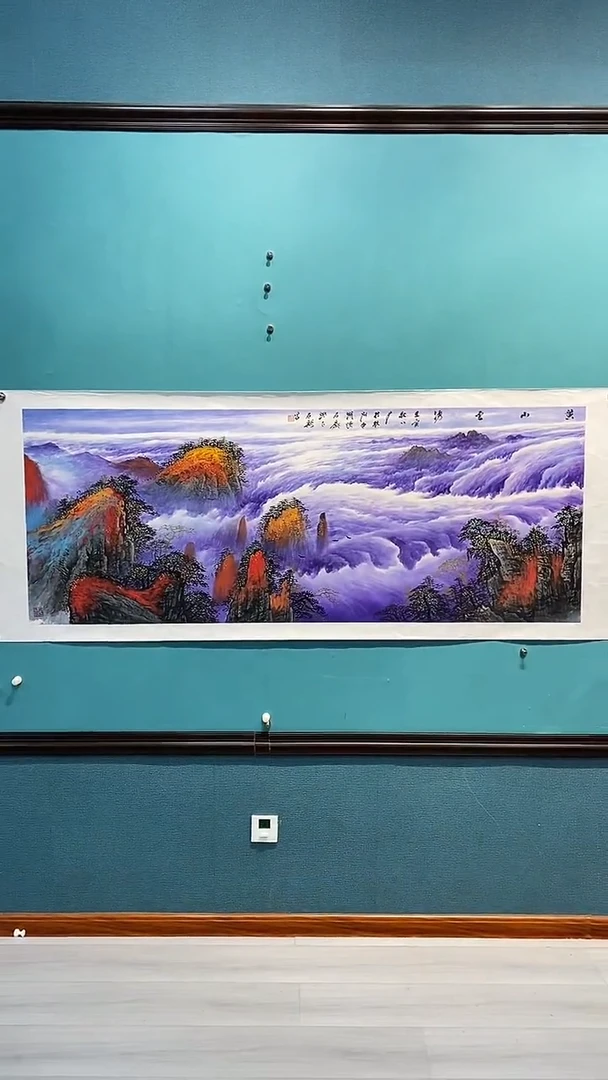 国画画都展厅明德老师国画作品37