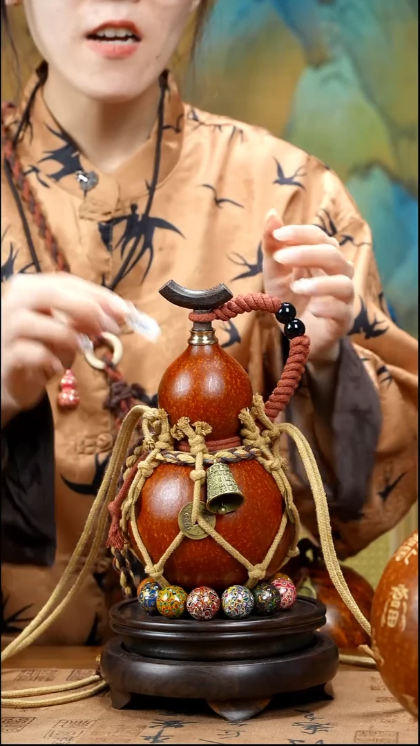 XJ083网兜款酒葫芦不包手串（现货现发）