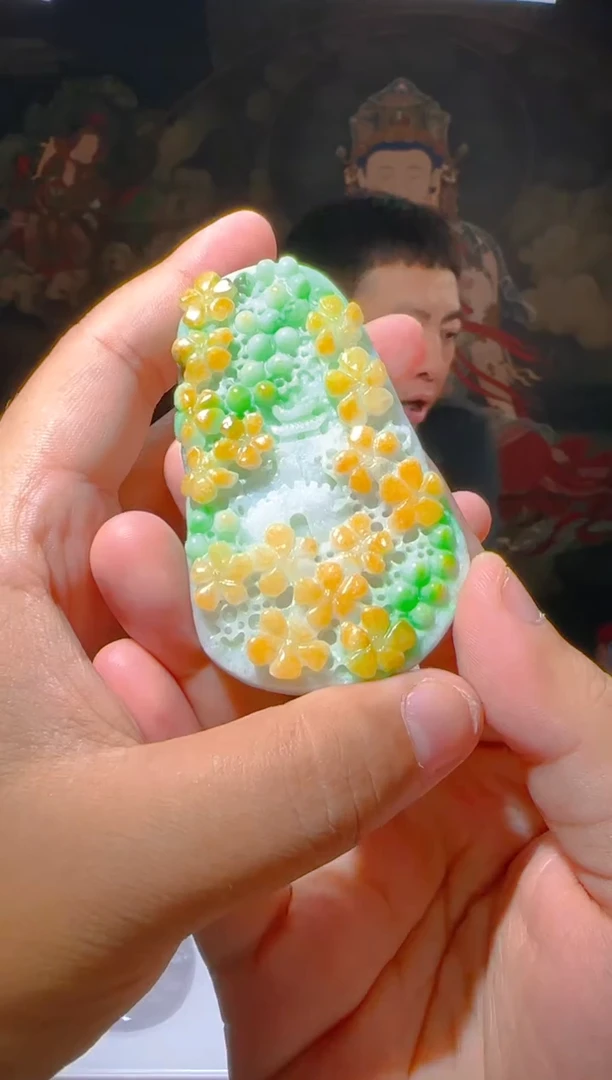 定制翡翠未镶嵌L-@@QJBD703002