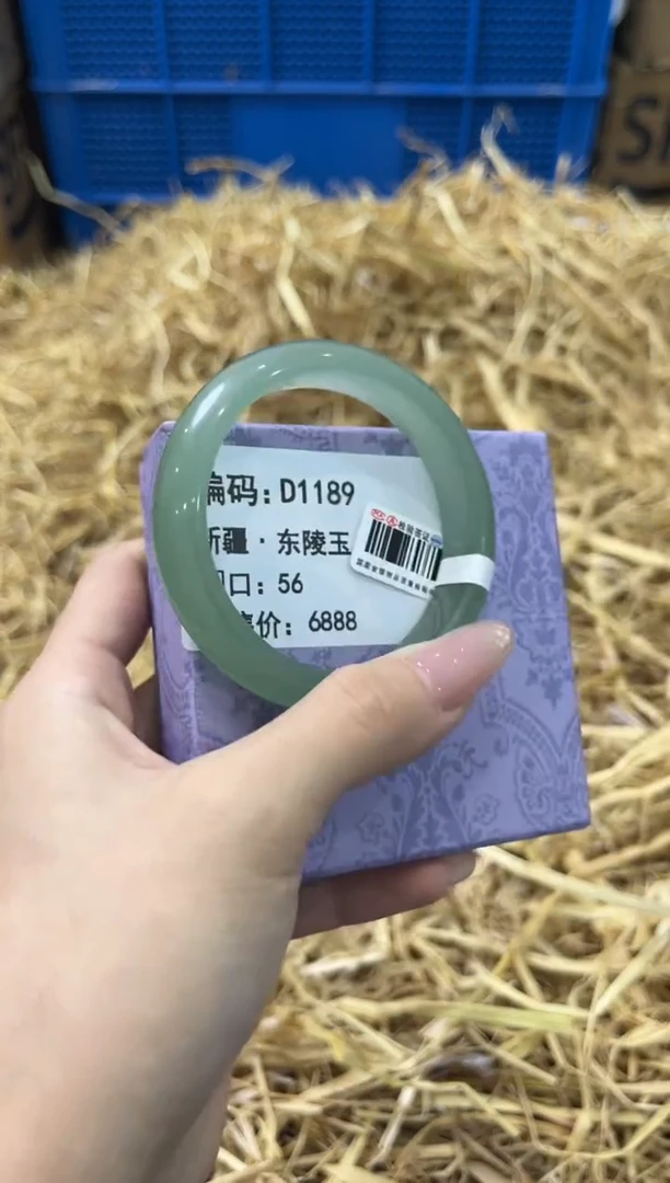 未镶嵌手镯石英质玉D1189