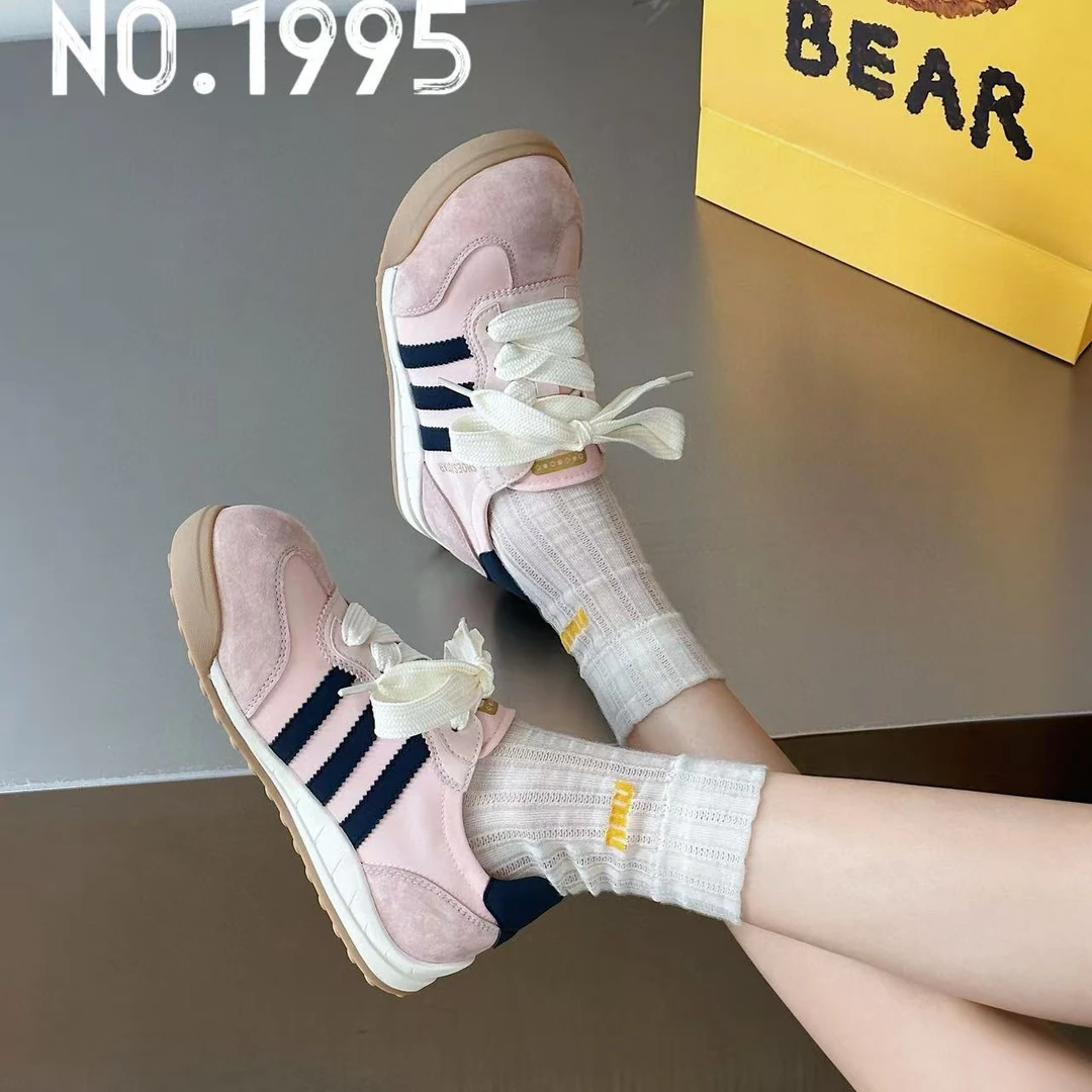 复古低帮女子轻便夏季透气鞋子ins防滑潮流板鞋小众休闲鞋