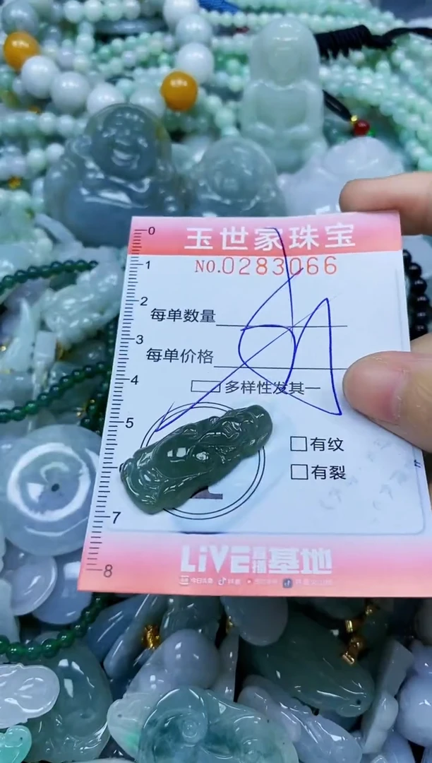 翡翠未镶嵌颈饰闪购0283066多样性发其一
