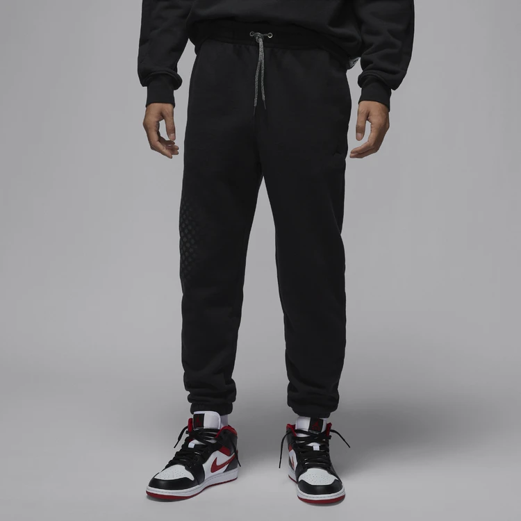 NIKE/耐克【可自提】官方正品AJ男款黑色蛇年CNY束脚裤 HQ8828-010