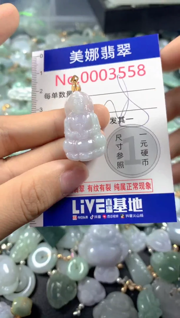 颈饰未镶嵌翡翠3558