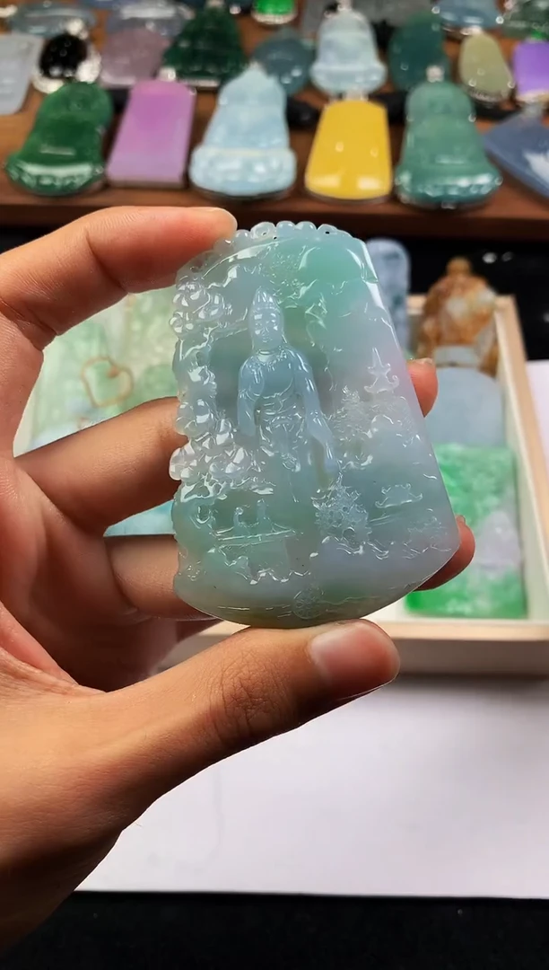 【闪购商品】定制翡翠未镶嵌4069毛货不退不换