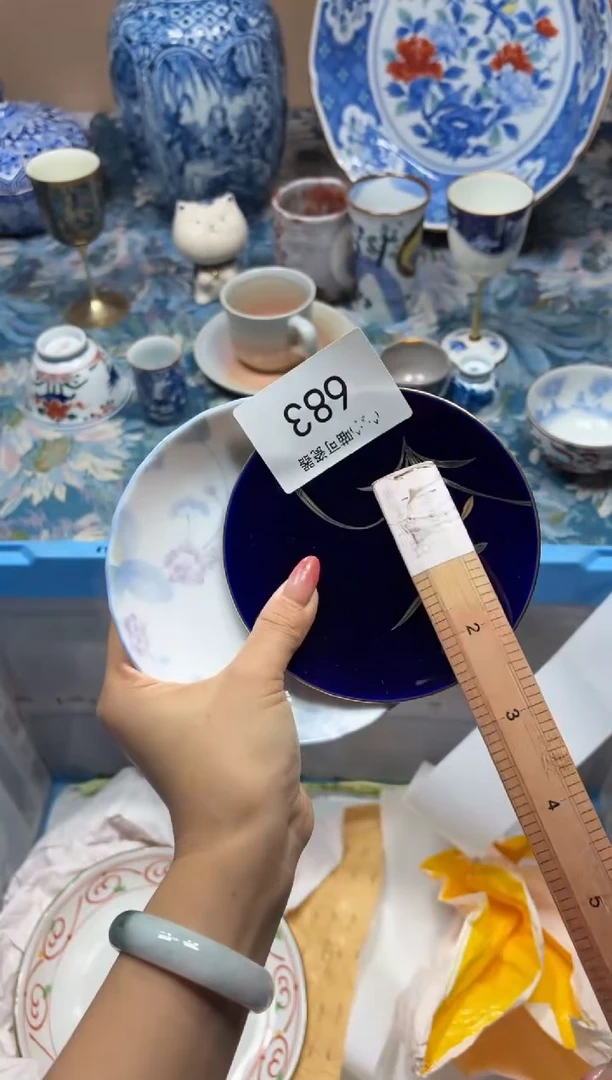 瓷片荷***?683向 荷塘夜色