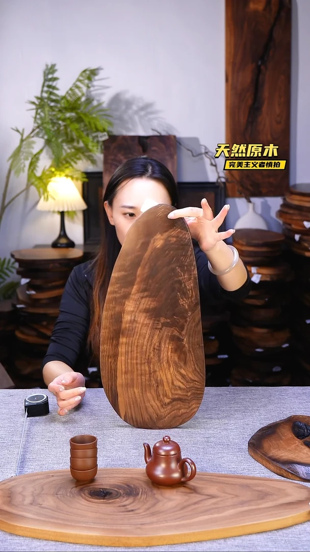 木北美黑胡桃原木.干裂疤结不属于商品质量问题完美主义者慎拍