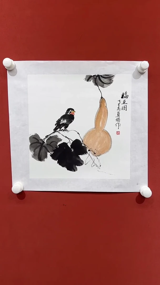 国画莫娟国画作品1