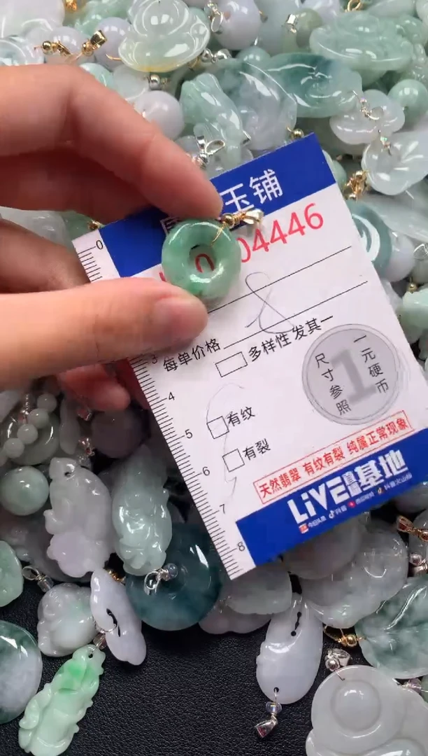 颈饰未镶嵌翡翠4446