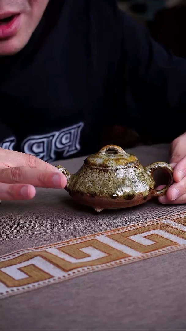 茶壶紫砂宜兴紫砂柴烧