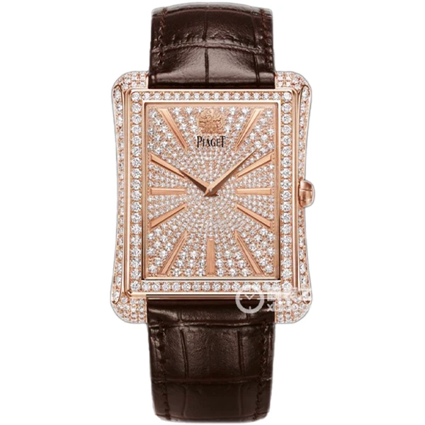 99新 Piaget/伯爵 老佛爷/伯爵32121后盘后钻/自动/单表/36*46mm