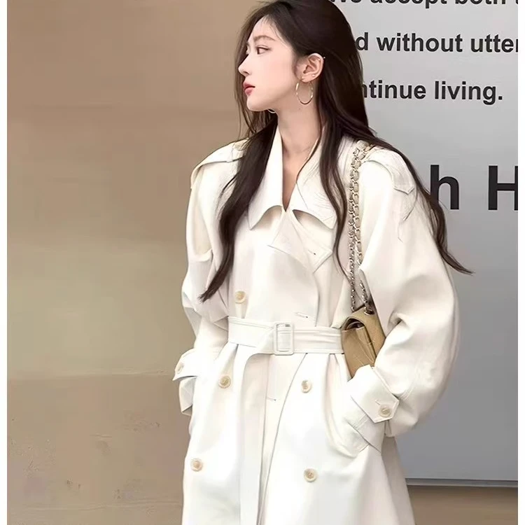 （非图片款）春秋经典时尚收腰气质韩版百搭显瘦中长款风衣