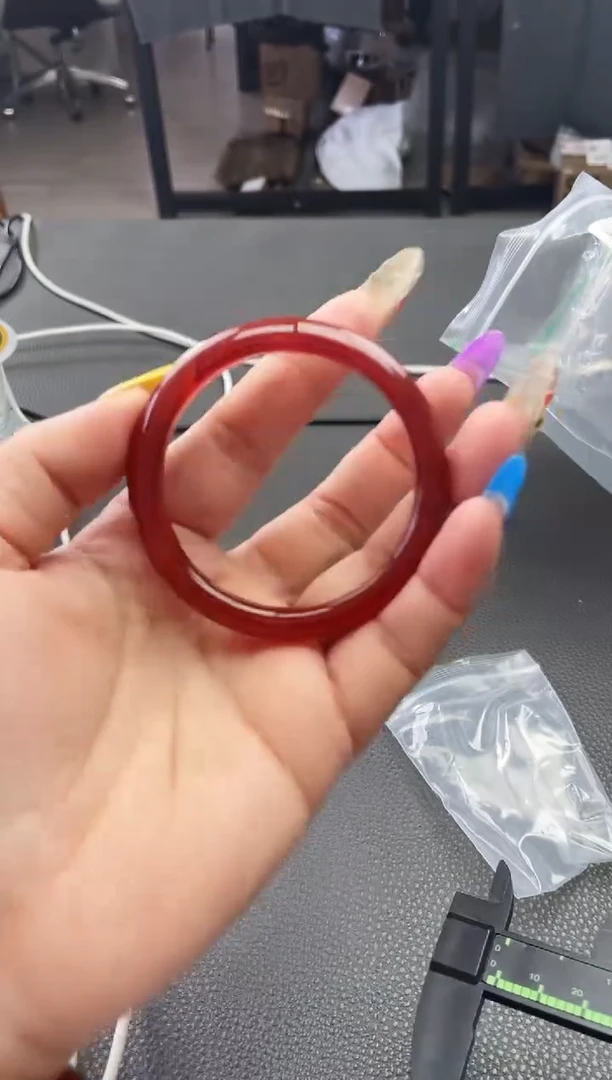 未镶嵌52红玛瑙镯子玛瑙/玉髓9.9