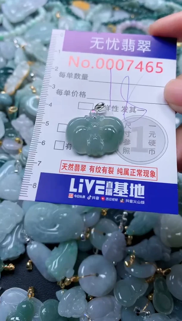 颈饰未镶嵌翡翠7465