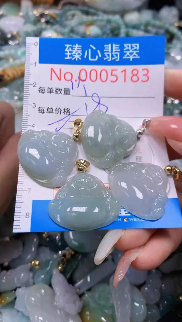 翡翠未镶嵌颈饰多样性发其一5183
