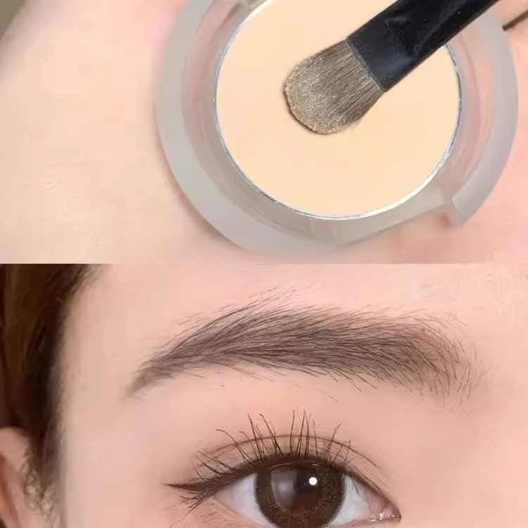 眼影打开新世界大门 迷你哑光单色眼影打底裸色修饰晕染新手鹅黄