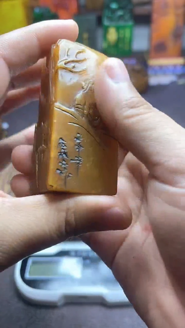寿山石印石纯天然石料
