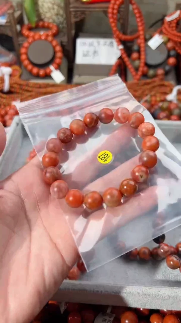 【闪购商品】南红玛瑙手串未镶嵌11