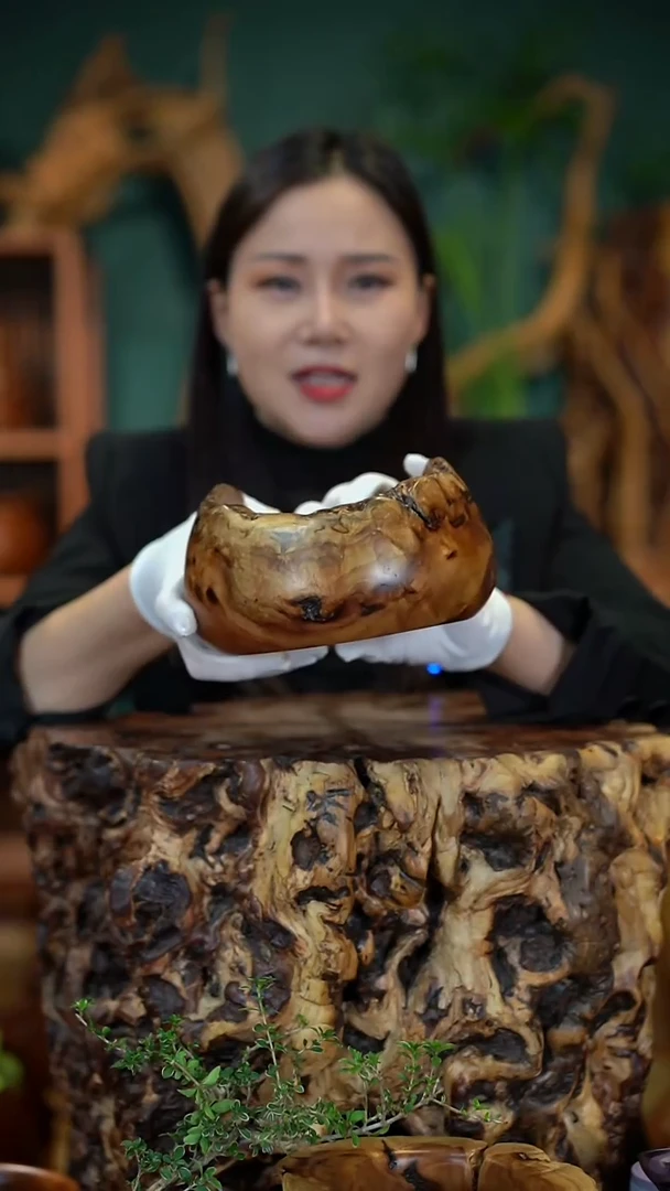 枣木雷击枣木聚宝盆