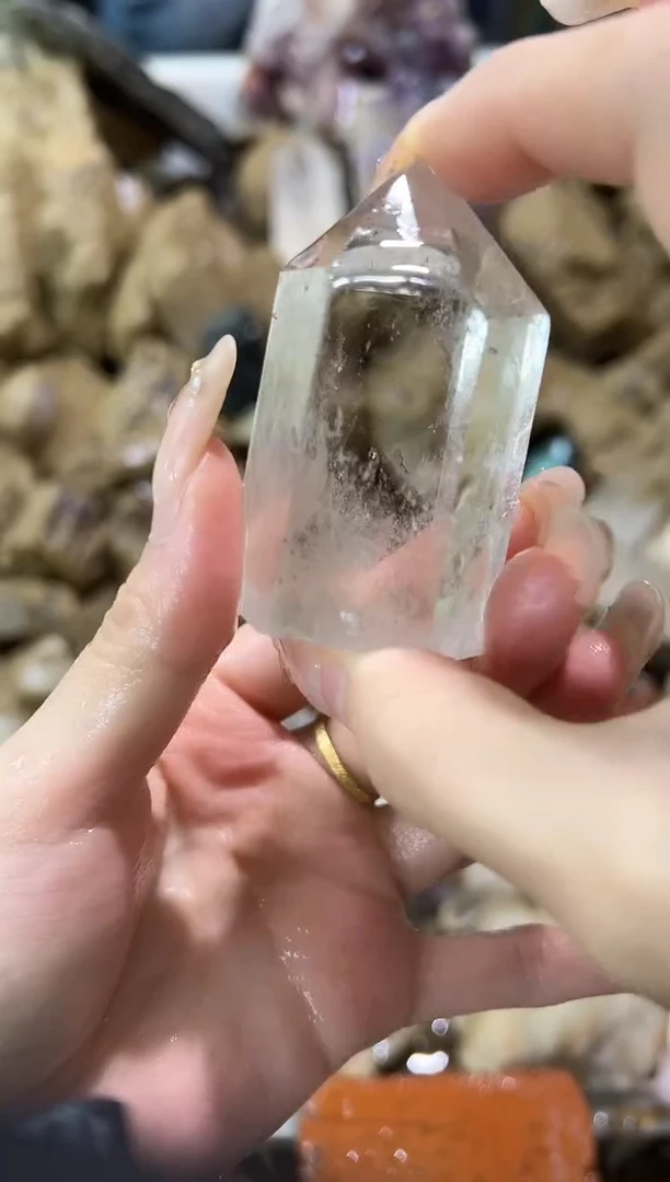 未镶嵌大型摆件（非配饰）水晶710白水晶柱子