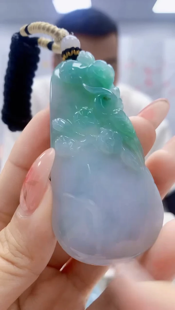 未镶嵌定制翡翠4898ty-毛货挂件6